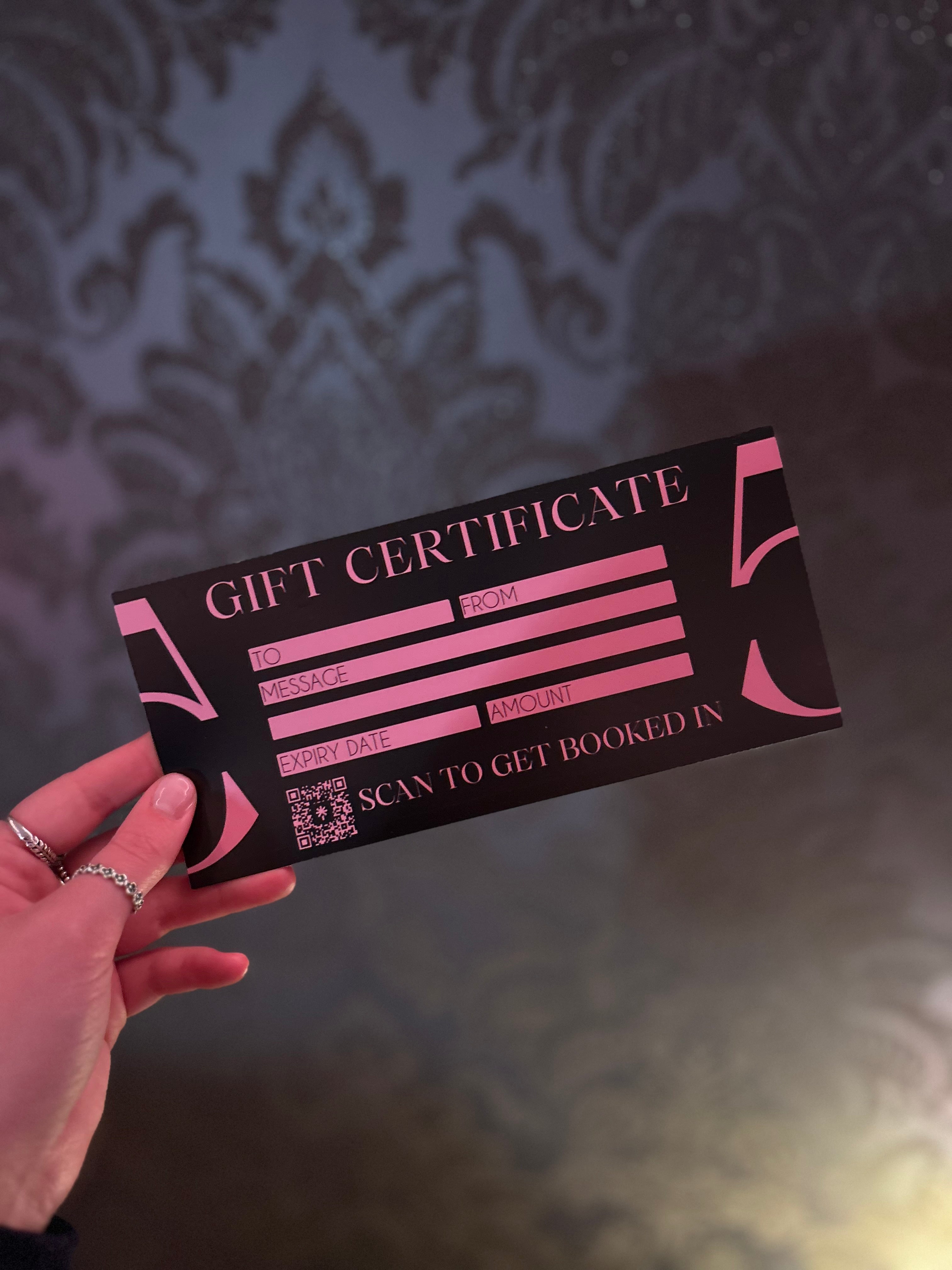 Tattoo Gift Card Hull, JA55 TATTOO Gift Card, Tattoo Artist Hull